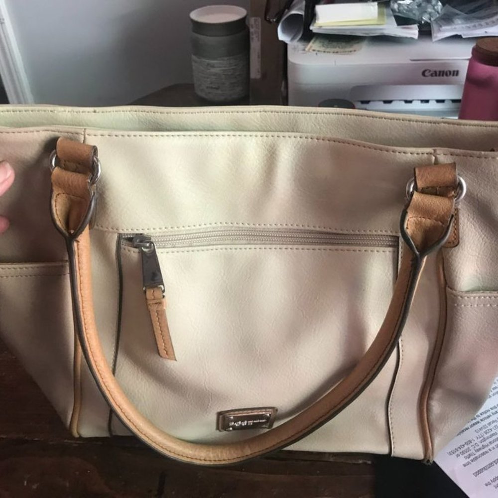 Rosetti Purse Beige 2 tone like new
